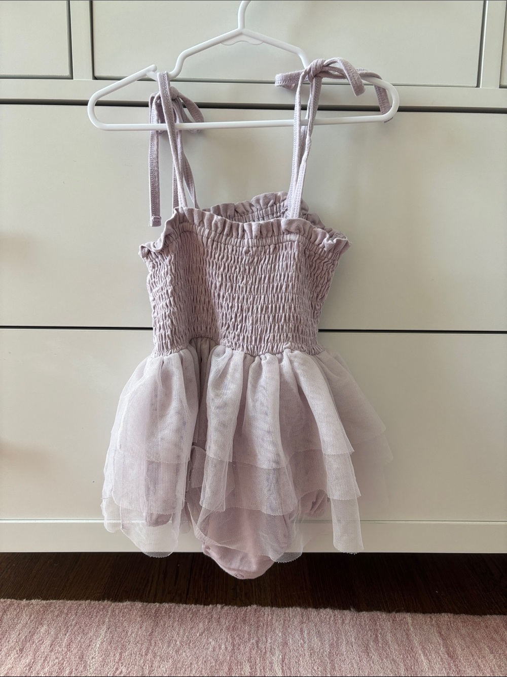 CADEN LANE SMOCKED TUTU ONSIE